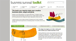 Desktop Screenshot of business-survival-toolkit.co.uk